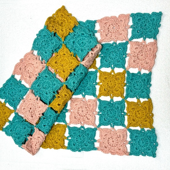 Knee Blanket OR Home decoration motif mat